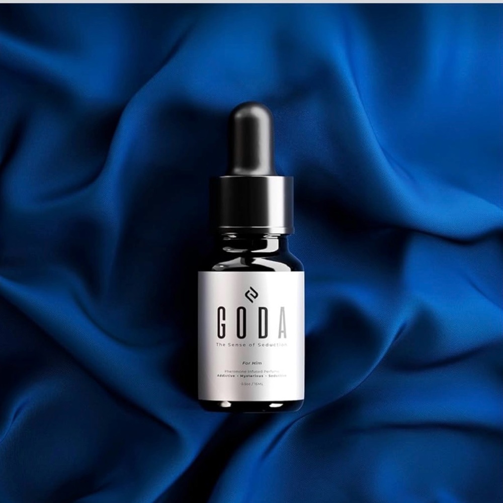 (3)GODA For Him Pheromone Cologne - Black Dropper Bottle - Picture 14 of 16